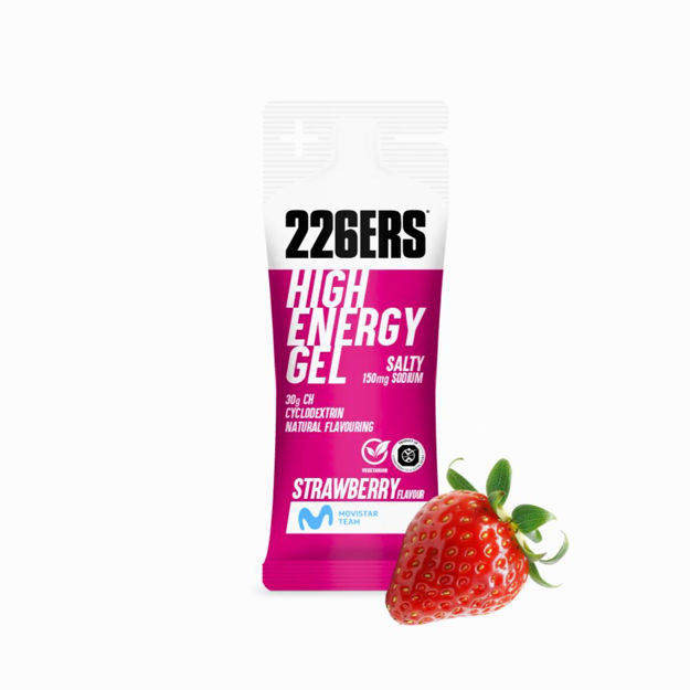 Picture of 226ERS HIGH ENERGY GEL 45GR STRAWBERRY SALTY 150MG